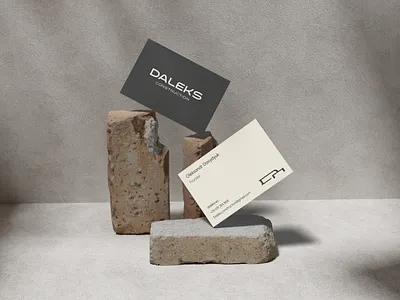 Daleks | Business Cards architecture art direction branding business cards design graphic design logo