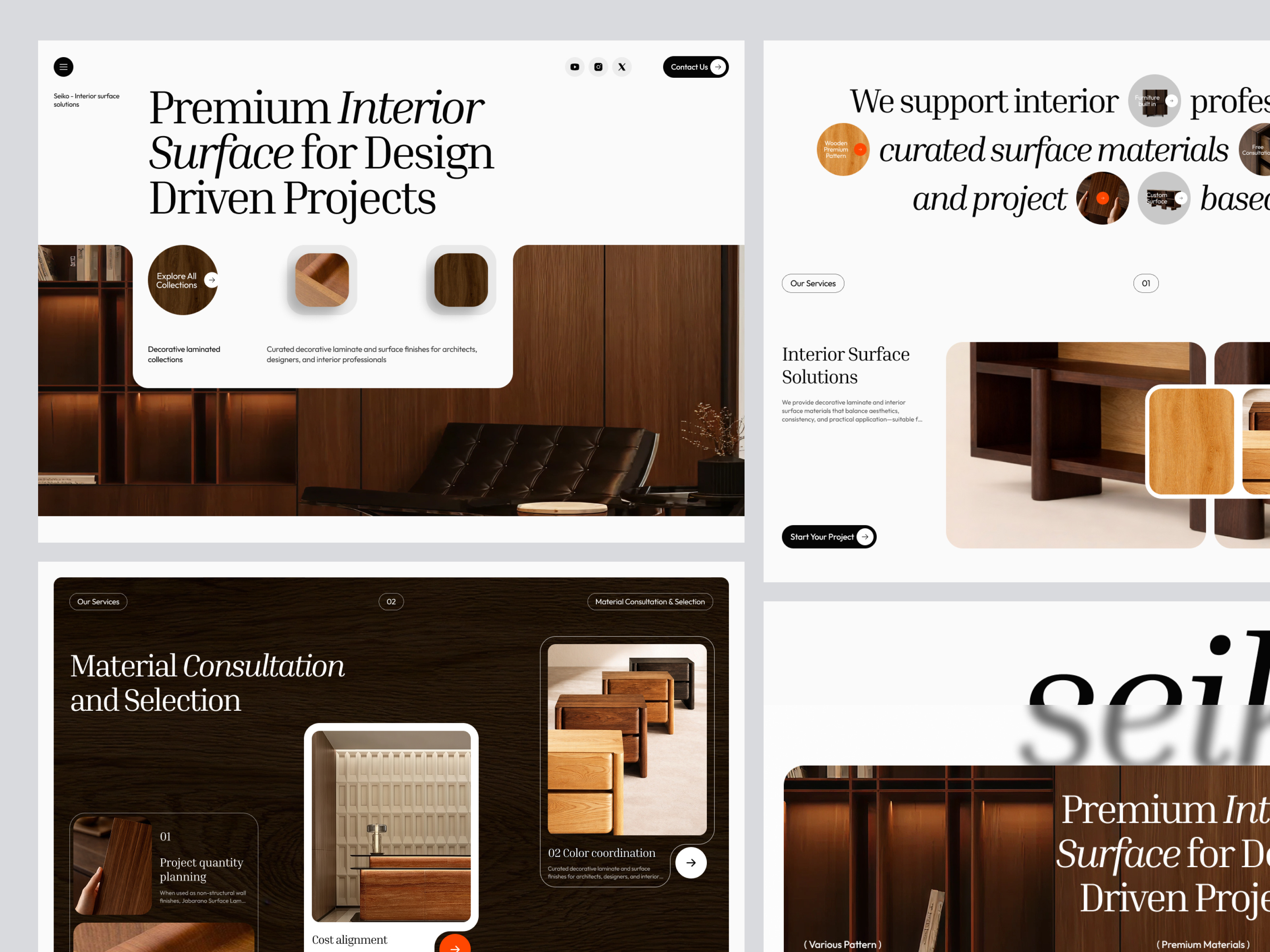 Example of Seiko - Premium Furniture Material Interior