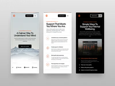 Velune - Mental Health & Wellbeing Platform Website Responsive app branding design illustration landing page responsive ui ui design uiux ux design web app web design website