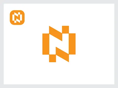 Modern Abstract N Tech Logo | Geometric Identity abstract n app icon blockchain branding crypto geometric logo graphic design. letter n logo logo design minimalist modern logo n logo networking saas software startup tech logo technology visual identity