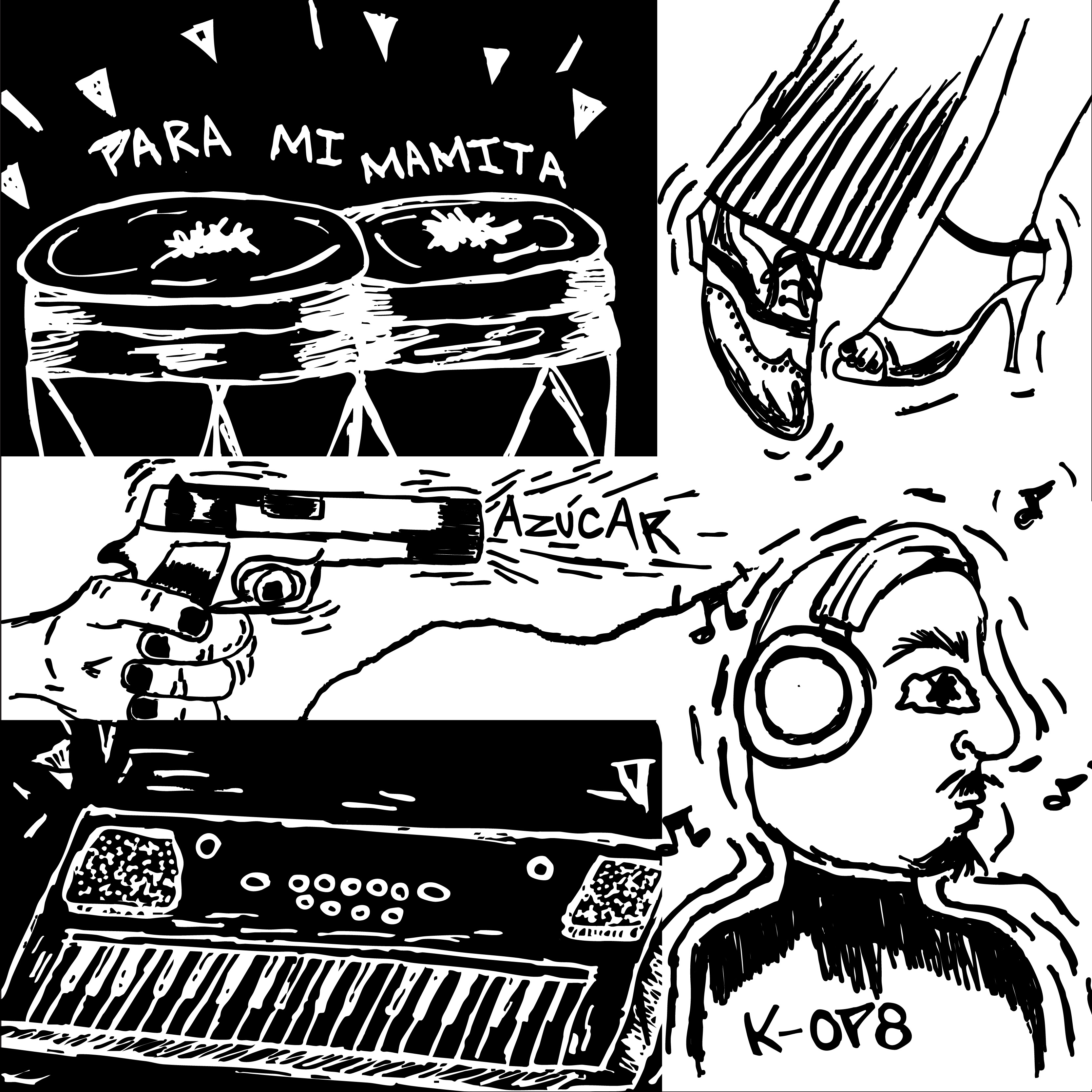 Para mi mamita cover song track