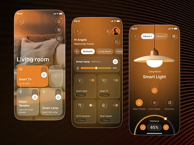 AI Smart Home App ai ai home ai living room ai mobile app ai startup artificial intelligence homepage design iso modern ui smart home smart home app smart home landing page smart home ui smart home website smart living tech landing page technology uiux ux design web design