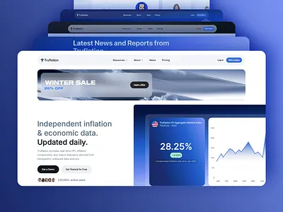 TRUFLATION blockchain crypto decentralised design finance graphic design illustration nadcablabs ui web3