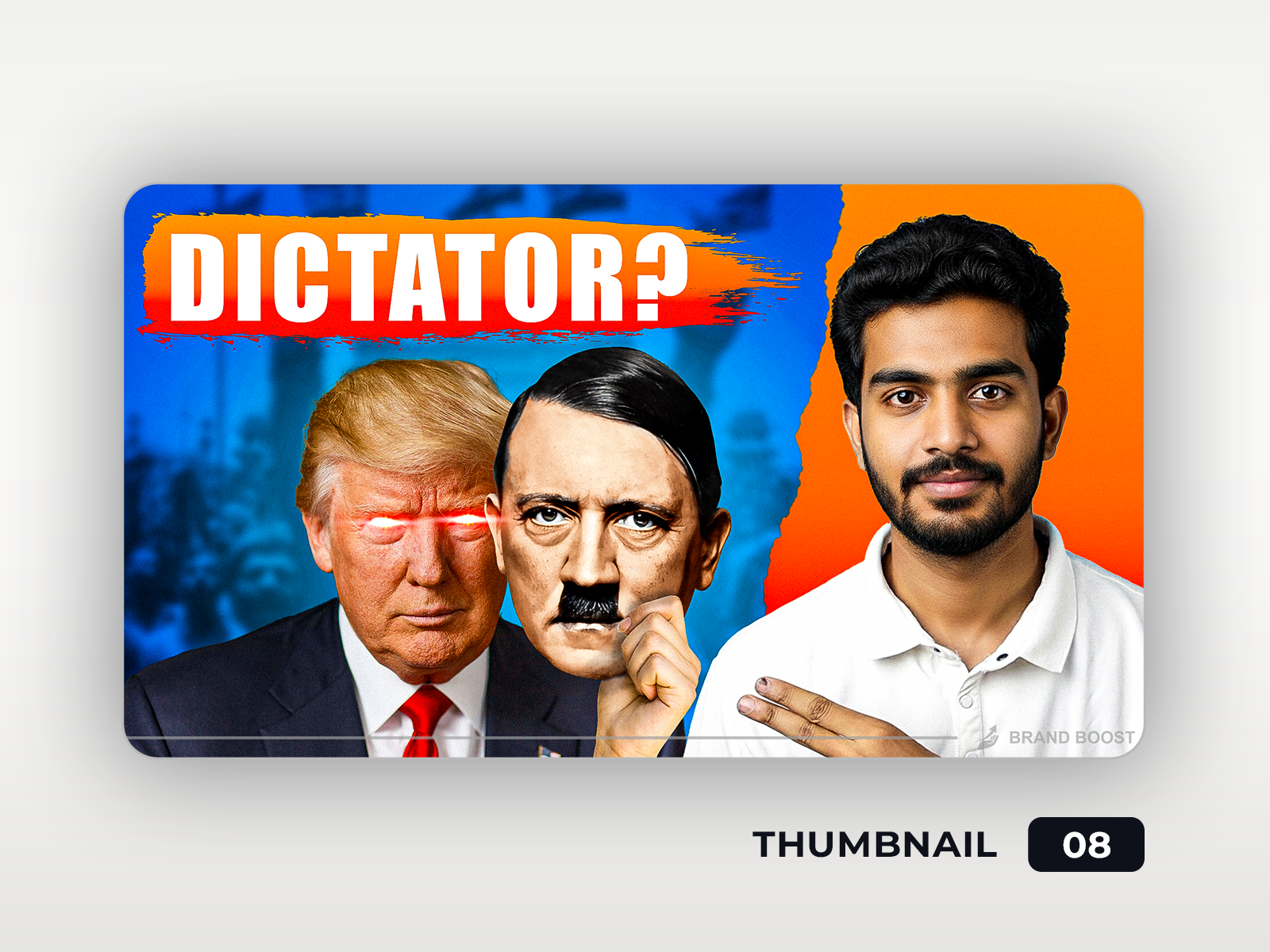 Exposing Leaders: Truth Series Thumbnail Design graphic design