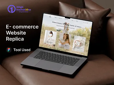 E- commerce Web Design branding ui