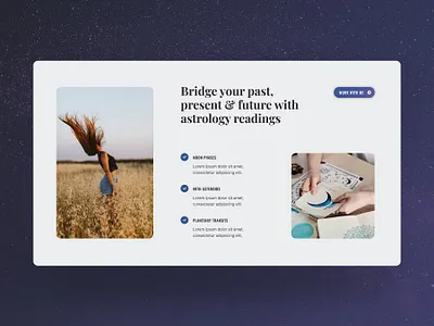 Astrology Reader Website Template astrology elementor esoteric healer website horoscope inspiration medium metaphysics occult oracle card psychic psychic healer spiritual website spirituality tarot template ui ux website wordpress