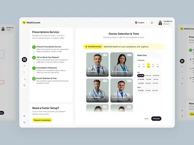 Digital Prescription Service for Healthcare dashboardui datavisualization design yow digitalhealth health dashboard healthcare healthcareapp healthrecords healthtech medical medical analytics onboarding patientdashboard prescription productdesign saas saas dashboard telehealth uiux webdesign