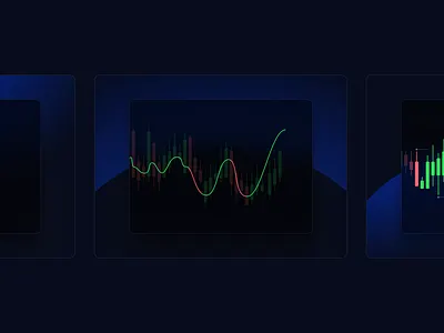 Trading Platform design / Lune branding illustration logo trading illustrations trading platform trading startup trading strategies trading website ux vector