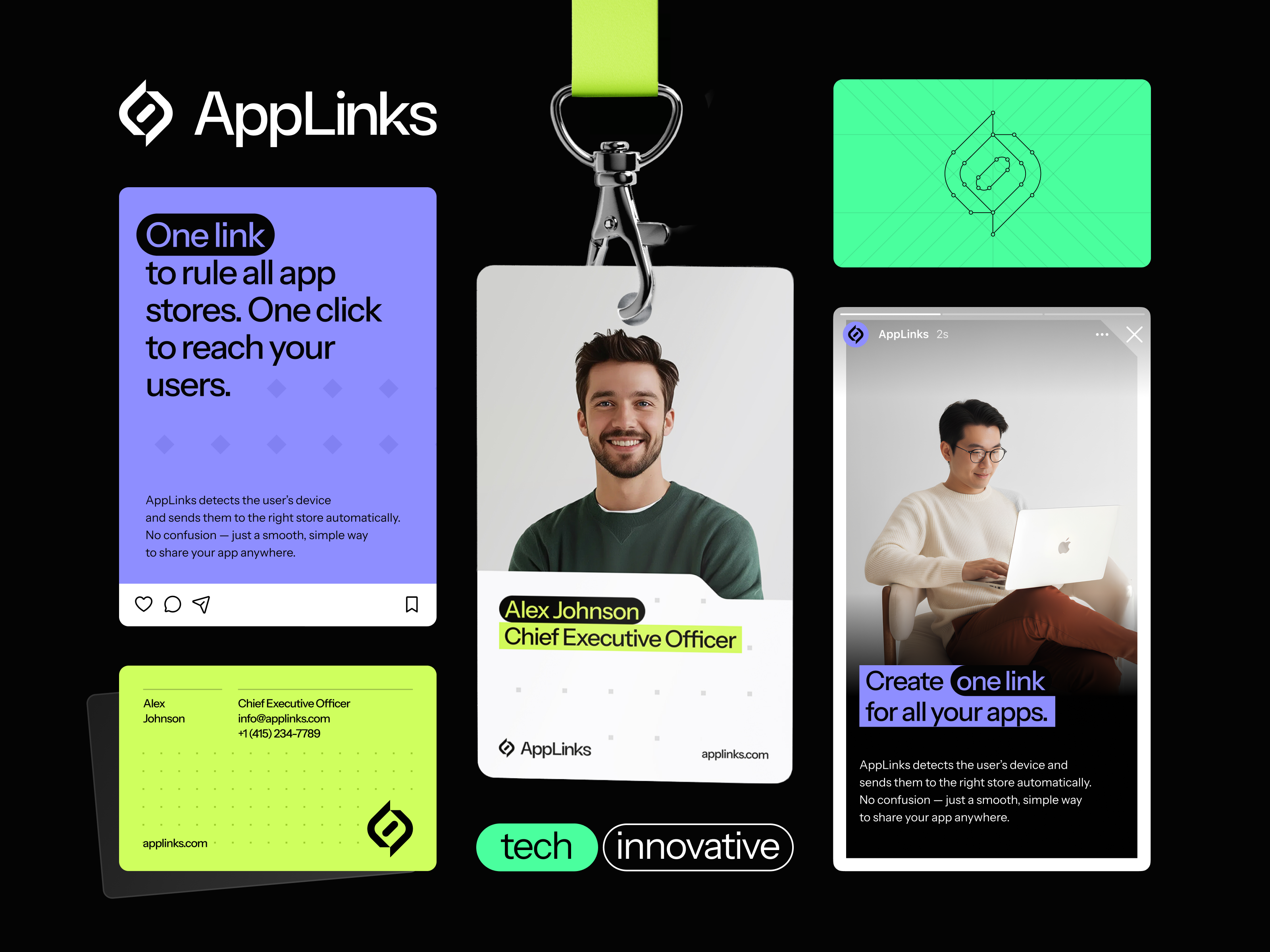 Example of Brand Identity & Visual System for a Tech Startup