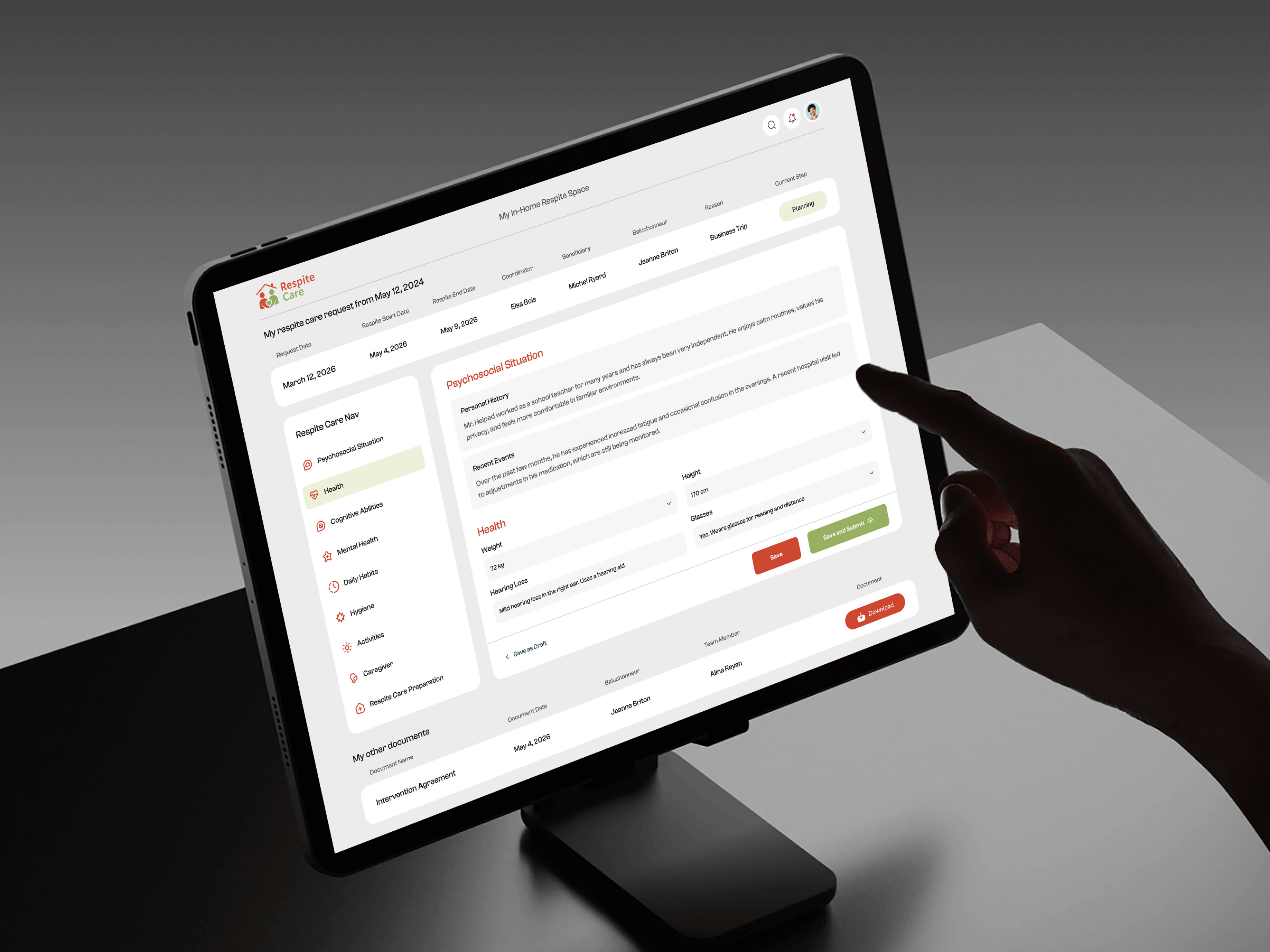 Example of UX/UI Product Design