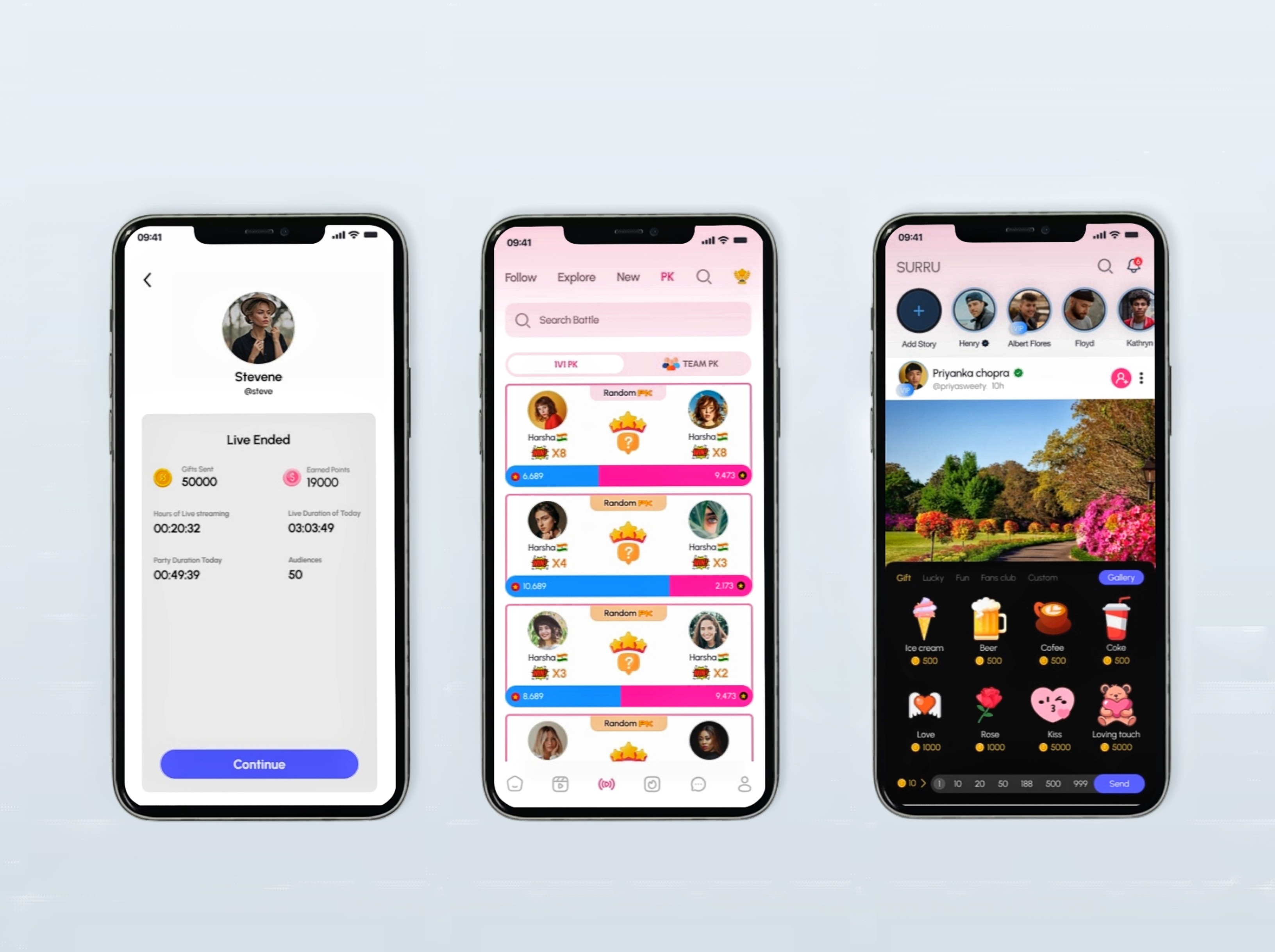 Example of Minimal Mobile App Design