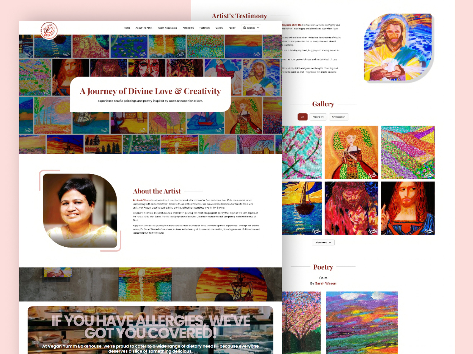 Example of High Converting Website Landing Page