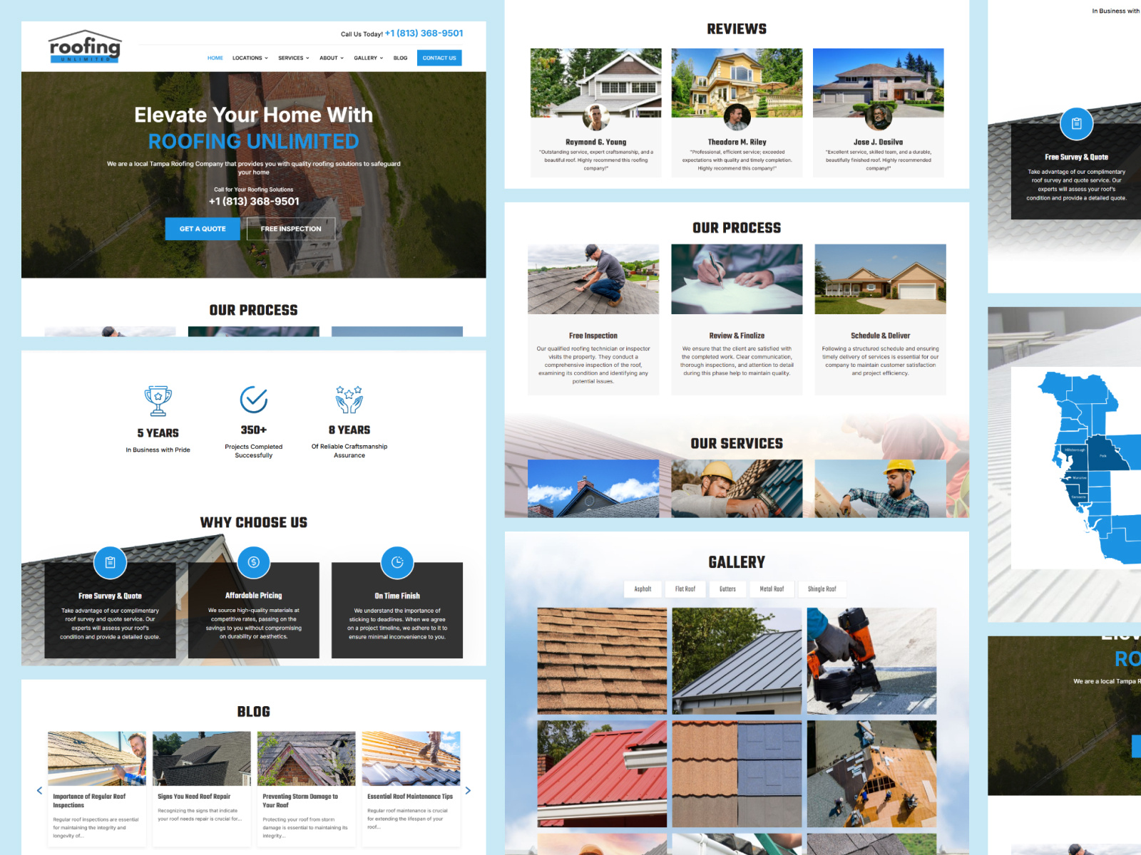 Example of High Converting Website Landing Page