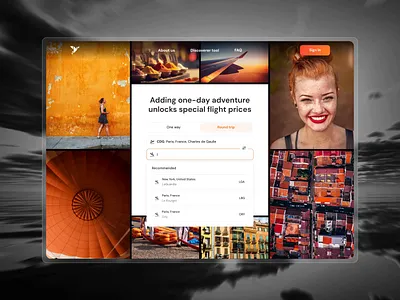 Web Application | Traveling Assistant animation booking branding clean design desktop app graphic design illustration interface logo mobile adaptation motion motion design motion graphics plane tickets traveling assistant ui ux web app