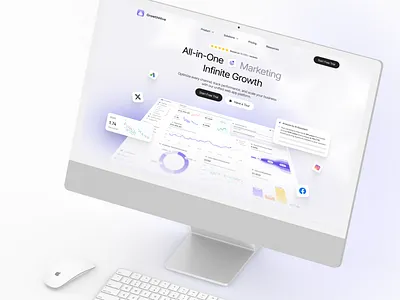 GrowthHive branding design illustration logo ui ux web website