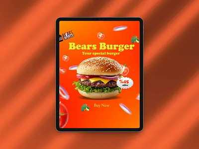 Social media marketing for burger