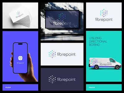 Modern minimalist internet fiber cable business logo design brand identity branding branding kit business custom logo fiber cable graphic design internet internet logo logo logo design logo designer logos minimalist modern professional
