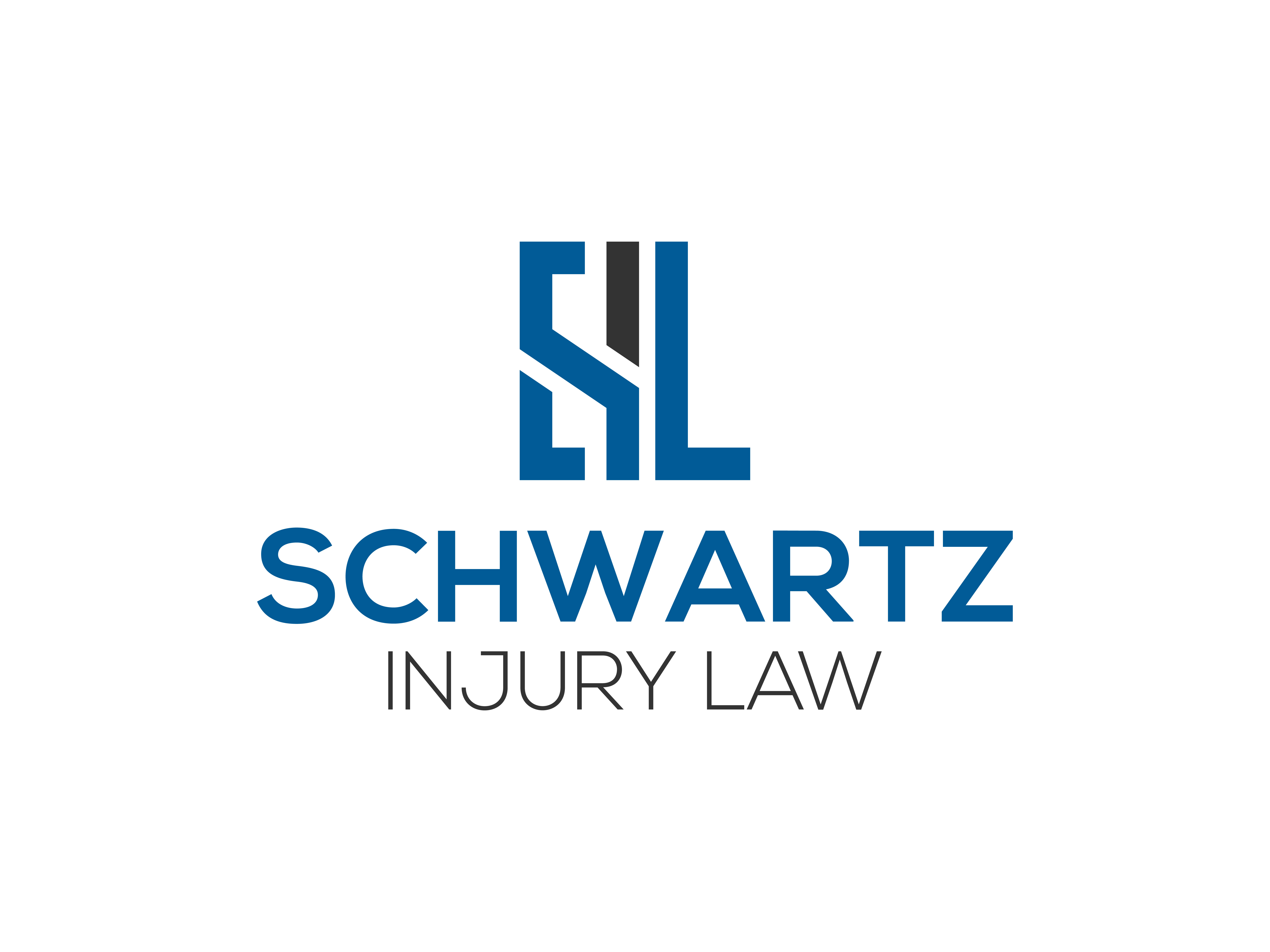 SIL Monogram Logo for Schwartz Injury Law | Professional Legal brandkit business branding corporate branding creative logo law firm logo law logo lawyer logo legal branding logo design personal injury logo professional logo sil letter logo sil monogram