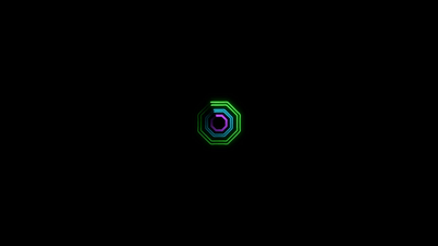 Loading Screen of Neon Octagons animation branding colors design geometric gif glow glowing loading loading screen logo minimal motion motion design motion graphics neon octagon shape