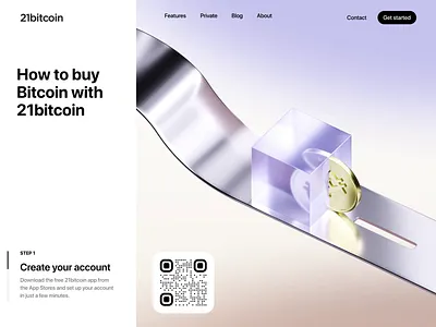 21 Bitcoin landing page buy bitcoin web design 3D animation 3d 3d animation animation bitcoin blockchain finance fintech hero hero section icons landing landing page landingpage trading web web design web3 webdesign website