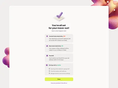 Move-out checklist checklist confirmation crm household hr move in move out offboarding offload offloading onboarding process success summary transfer utilities utility