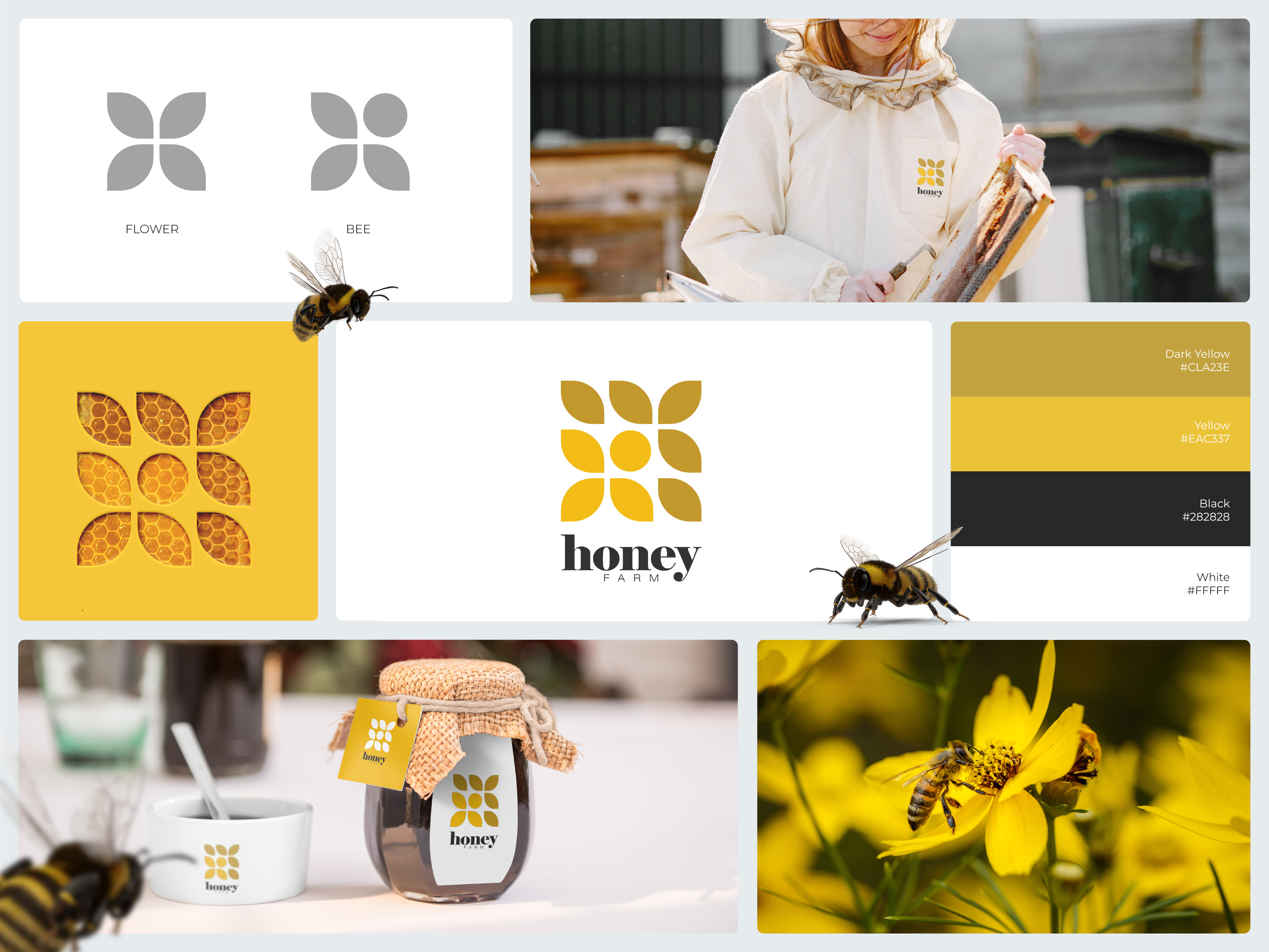 Honey Farm Visual Identity