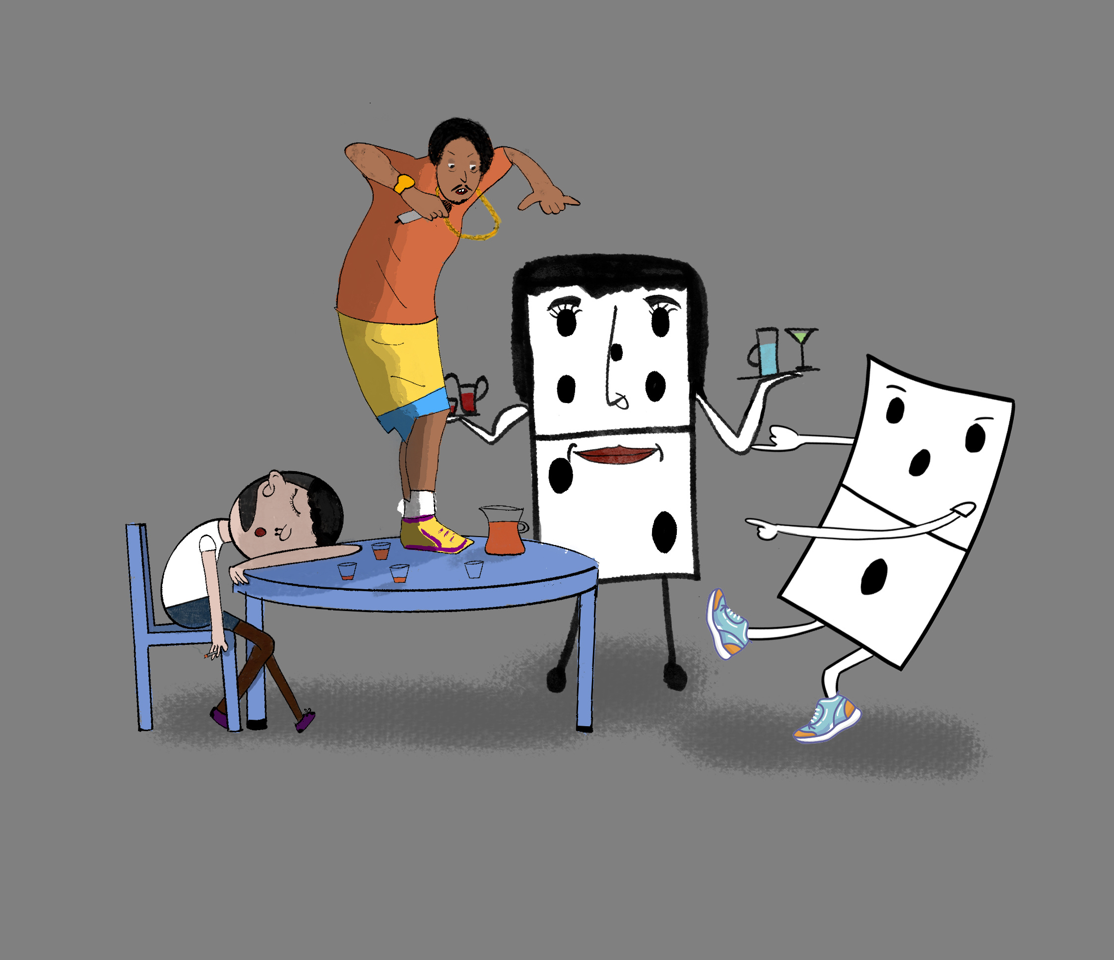 Mixed-media poster for a hip-hop DJ set. collage design drawing graphic design hip hop illustration mixed media photoshop