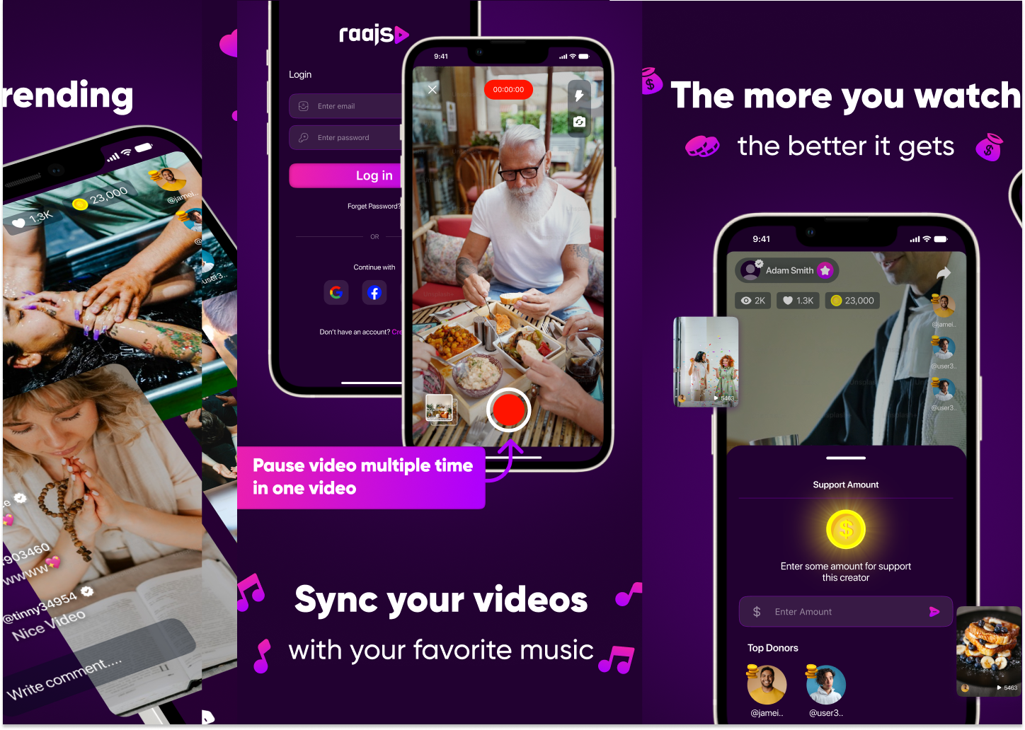 Example of Mobile App Design, UI UX Designing, Figma