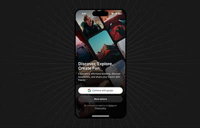 Travel app app splash travel ui ux