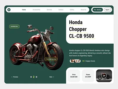 Bike Buying Reimagined UI Concept bike store designinspiration dribbble shot figma design highcontrastui interfacedesign landing page ui ux userexperience visual design web page website ui wireframe