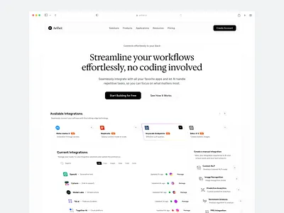 Hero Section ai design crm hero section issue ui landing page landing ui product design saas landing saas page ui design ui ux ux design ux ui web design website design