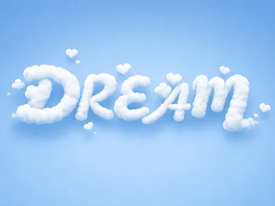 Logo Design Practice clouds dream graphic design logo