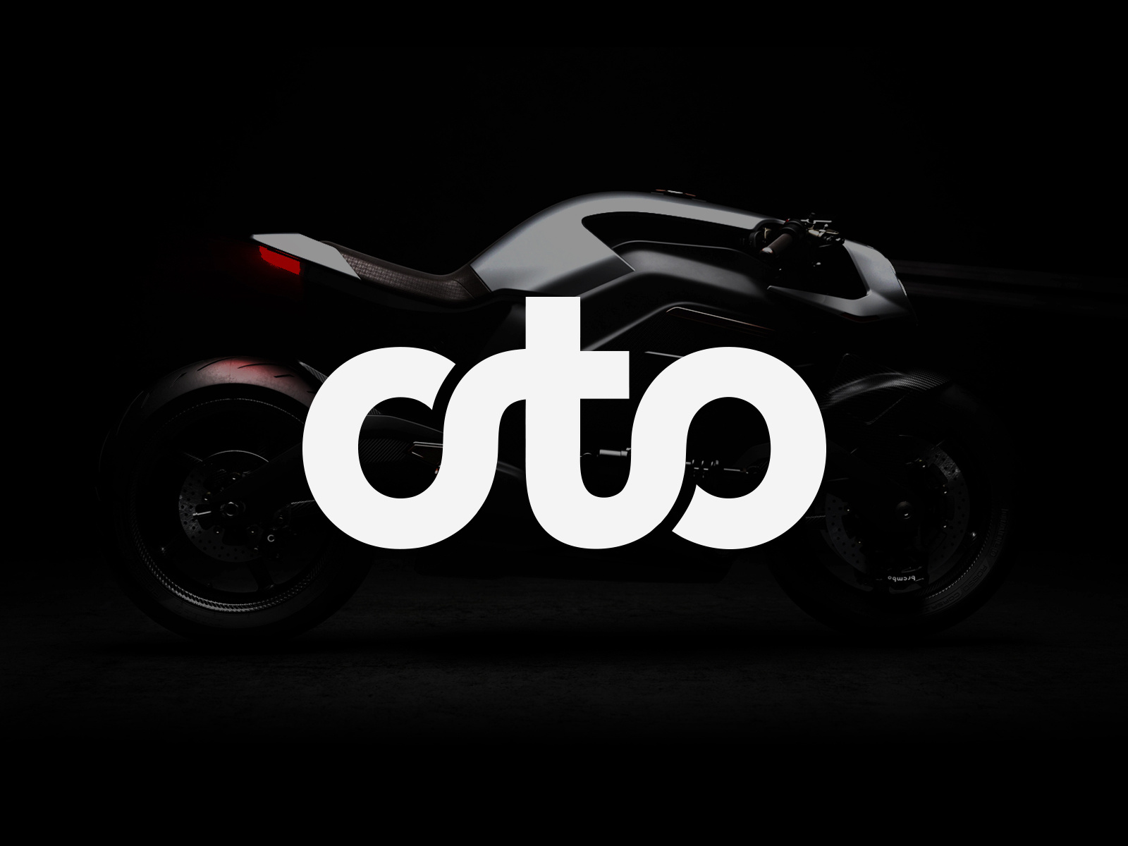 Example of oto - wordmark logo design for an EV company