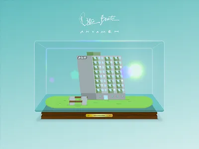 Panelhouse in Glass 2d after effects animation bench beton bokeh glass graffiti grass house illustration lettering loop neighborhood panel property rap sun typography wood