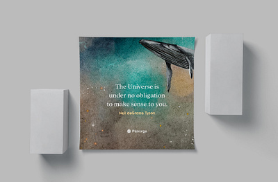 The Universe - Poster design designer graphic graphic design physics post post design poster poster design quote science science poster social media