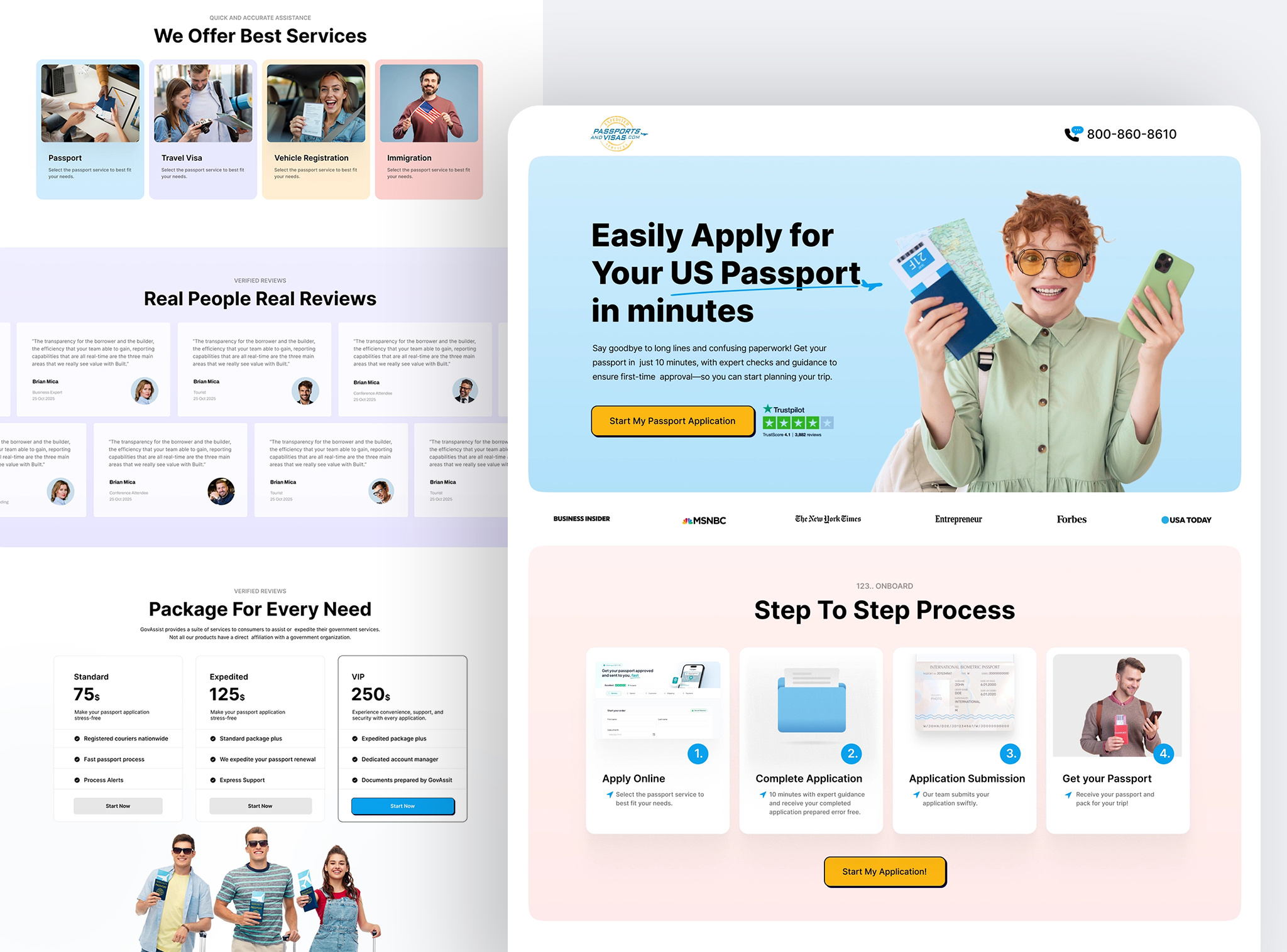 Example of Website Design (Upto 5 Pages)