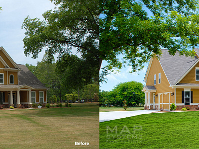 Lawn Replacement lawn replacement photo editing real estate photo editing