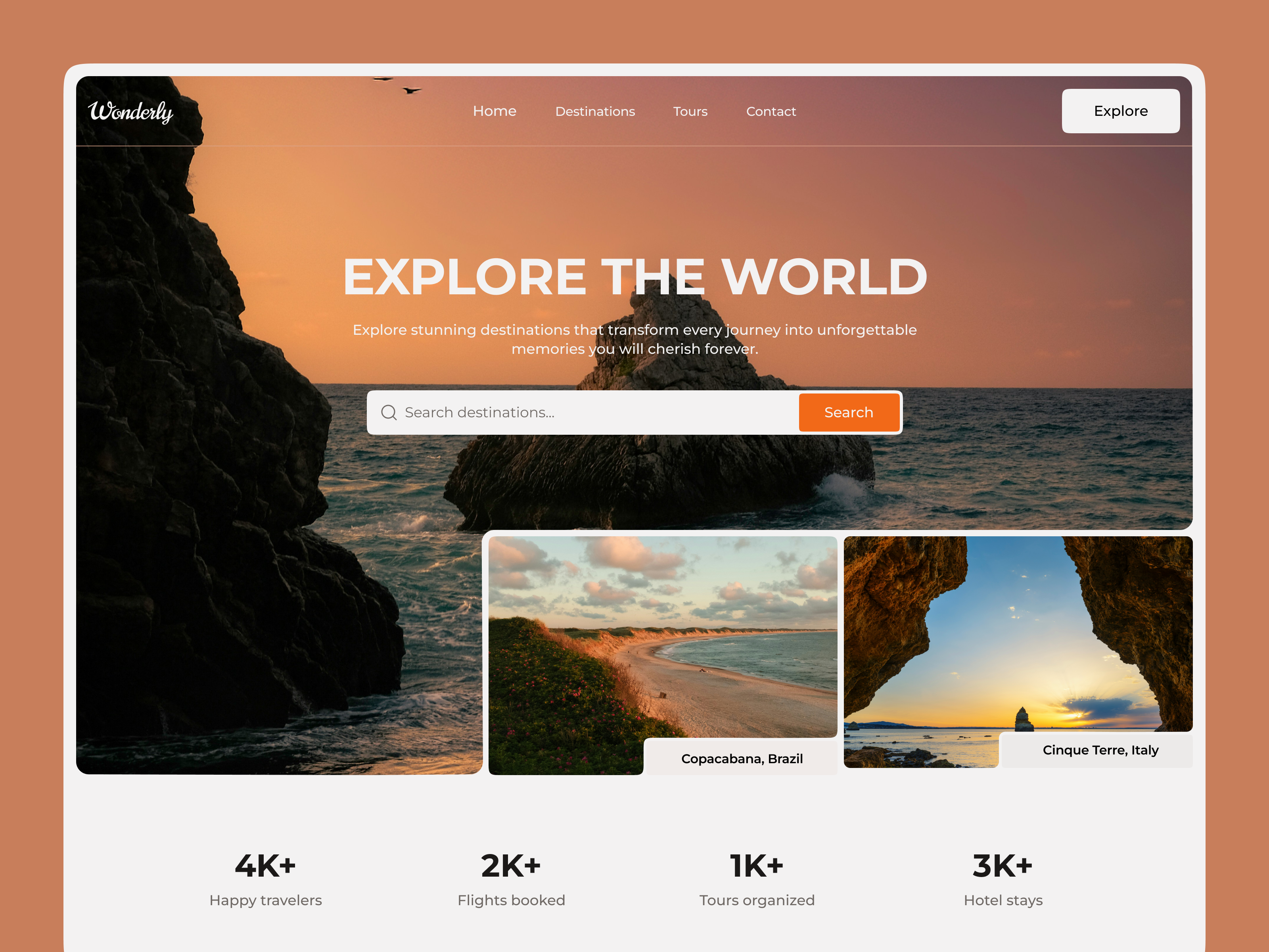 Travel Website Design booking explore travel agency travel website travel website design website design