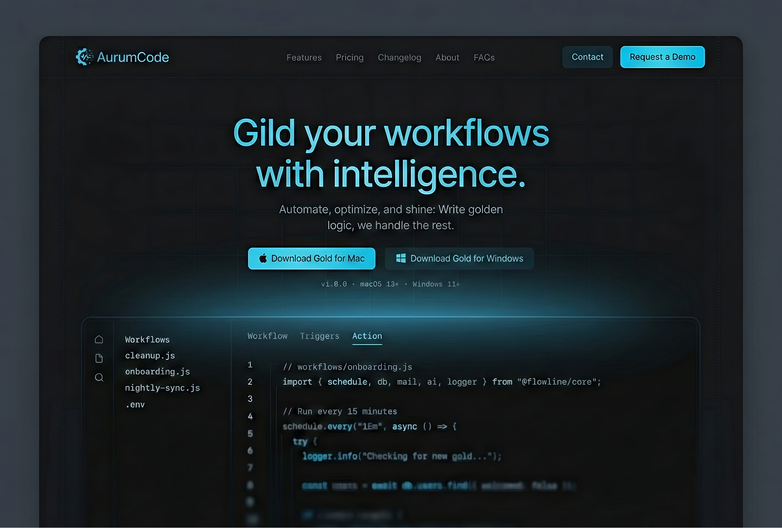 Example of Website Design + Development 