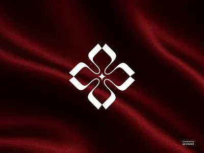 E Monogram logo — Symmetry in Modern Elegance graphic design