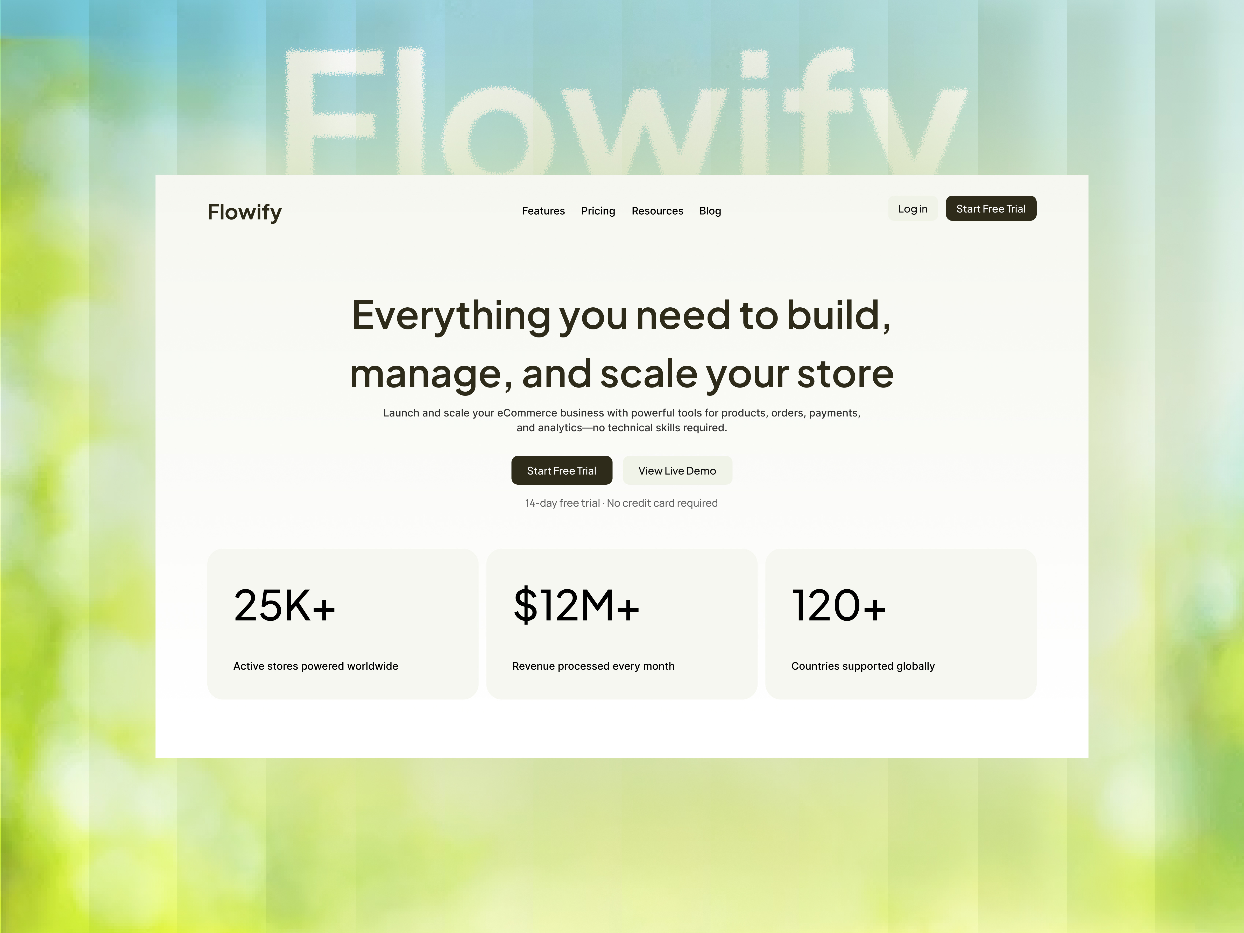 Example of Website And Landing Page Design