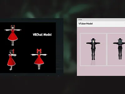 VRChat & VTuber Commission 1 3d animation anime blender cartoon design graphic design illustration motion graphics open for commission rig stallion studio limited vrchat vtuber