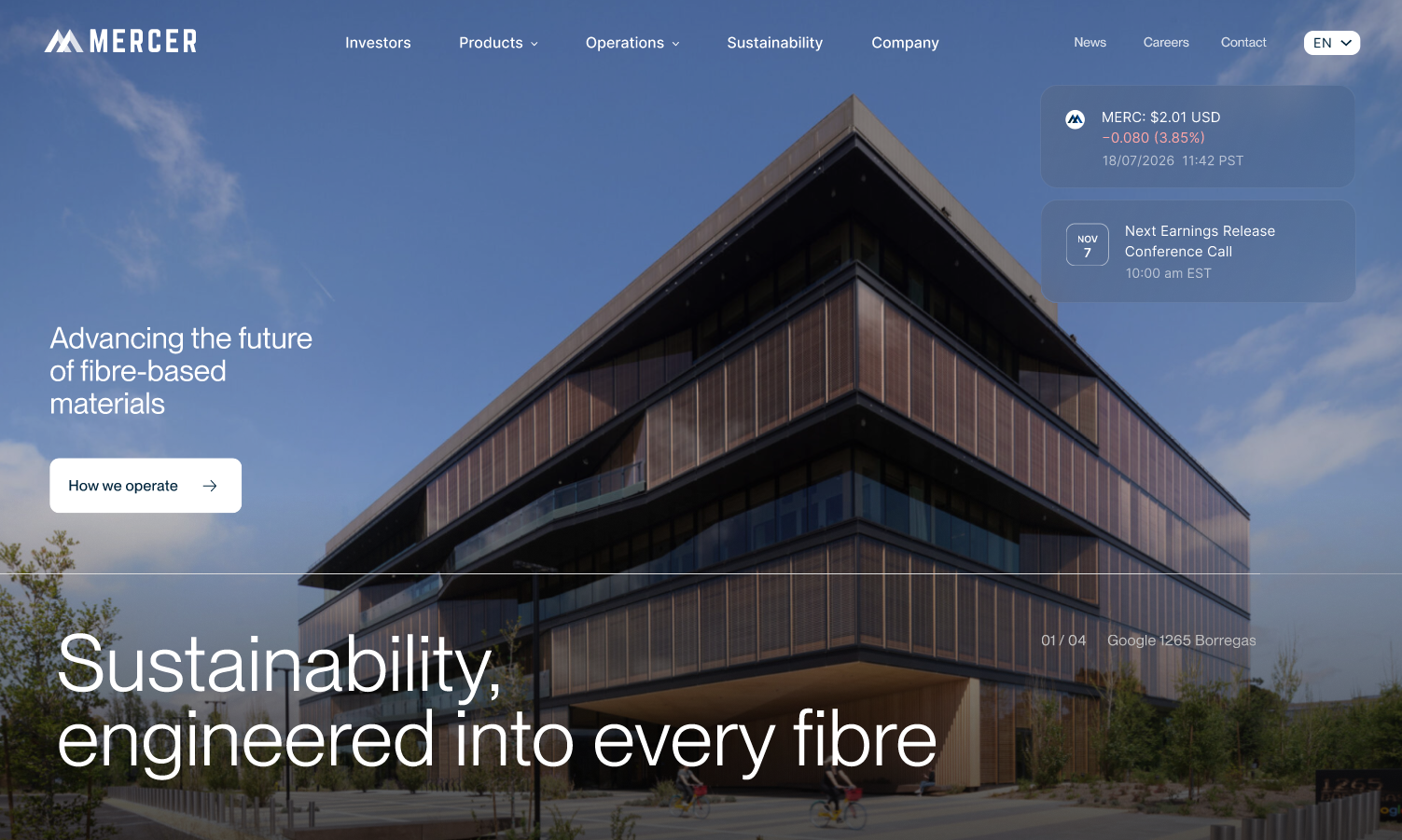 Mass Timber Website Homepage figma hero mass timber ui ux website wordpress