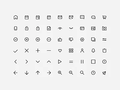 Interface Icon Pack app app design branding communication conversion copy design desktop digital design icon icon design illustration message mobile site ui user experience user interface ux website
