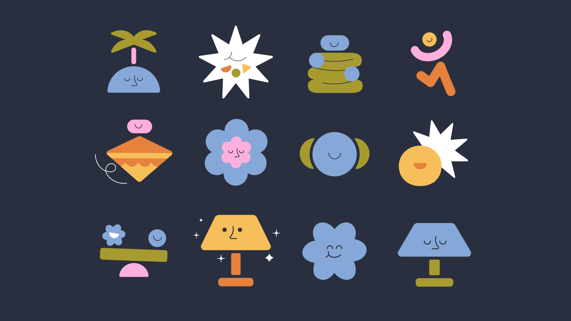 Icon Animations - Lottie 2d animation app branding character design gif icons illustration lottie thelittlelabs ui