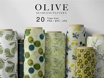 Olive Seamless Patterns eps fabric green jpg olive seamless patterns olives patterns png seamless