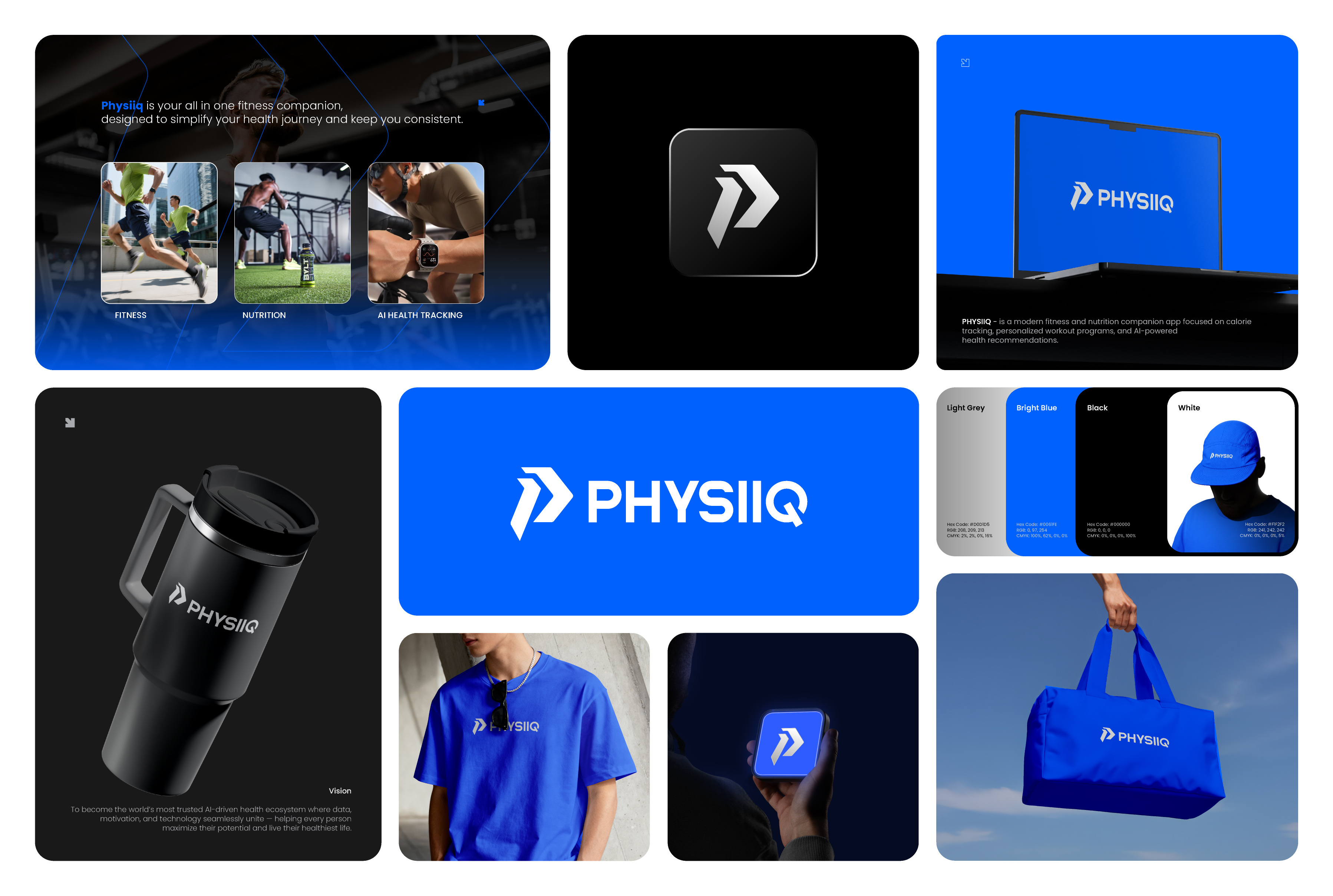 Example of Modern Fitness, Sports & Gym Brand Logo
