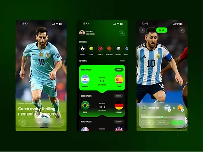 SportX Live – Sports Streaming & Live Match UI Design appdesign bettingapp conceptdesign darkui dashboardui dribbble figmadesign footballapp footballui iosapp liveapp livestreaming matchtracking mobileapp modernui sportsapp sportsui ui uiux ux