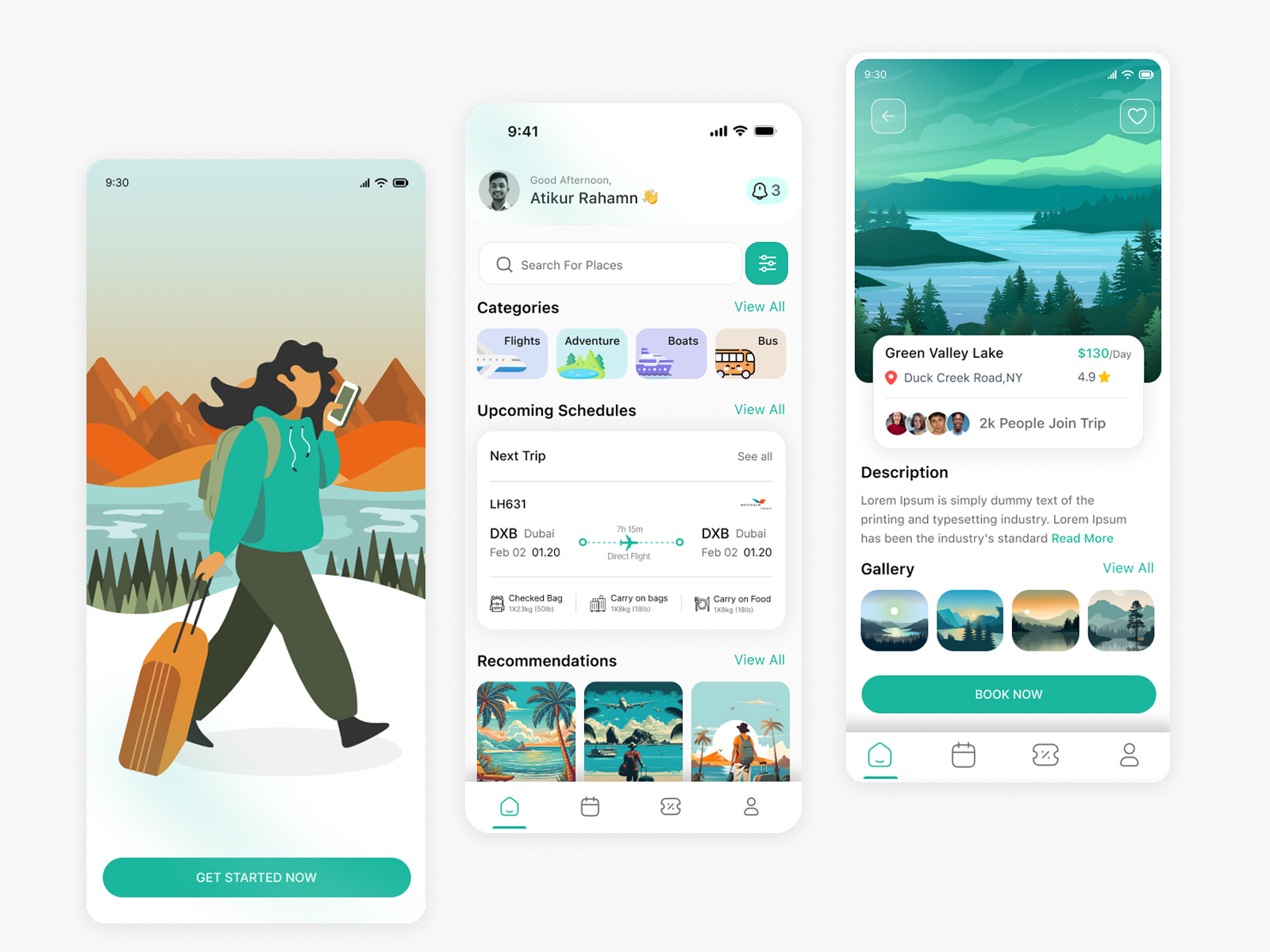 Modern Travel Mobile App appdesign booking ticket bookingapp cleanui dribbble dribbbleinspiration figmadesign flight illustration mobileapp modernui productdesign ticket tour travel travelapp uidesign uiux uxdesign