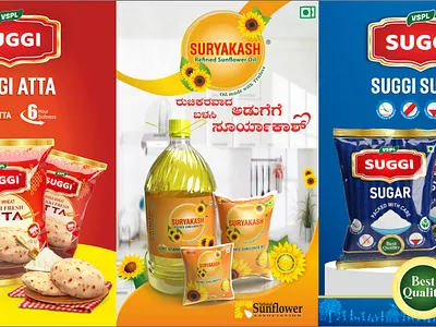 Vehicle Branding ( Govt Bus ) suggi suggi atta suggi sugar sunflower oil suryaksh vehicle branding